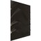 Ekena Millwork 19 5/8in. W x 19 5/8in. H Wave EnduraWall Decorative 3D Wall Panel Covers 2.67 Sq. Ft. WP20X20WVCCH - alternate 4